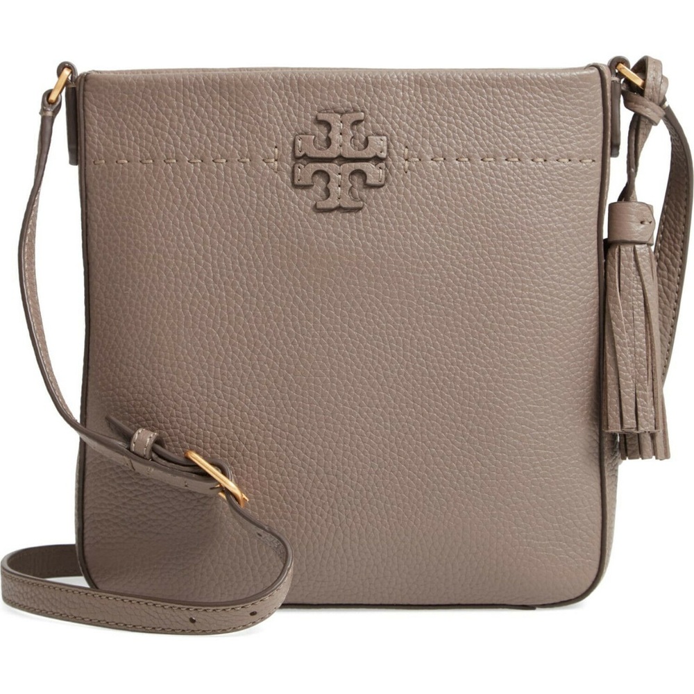 ISO Tory Burch McGraw Crossbody in Silver Maple